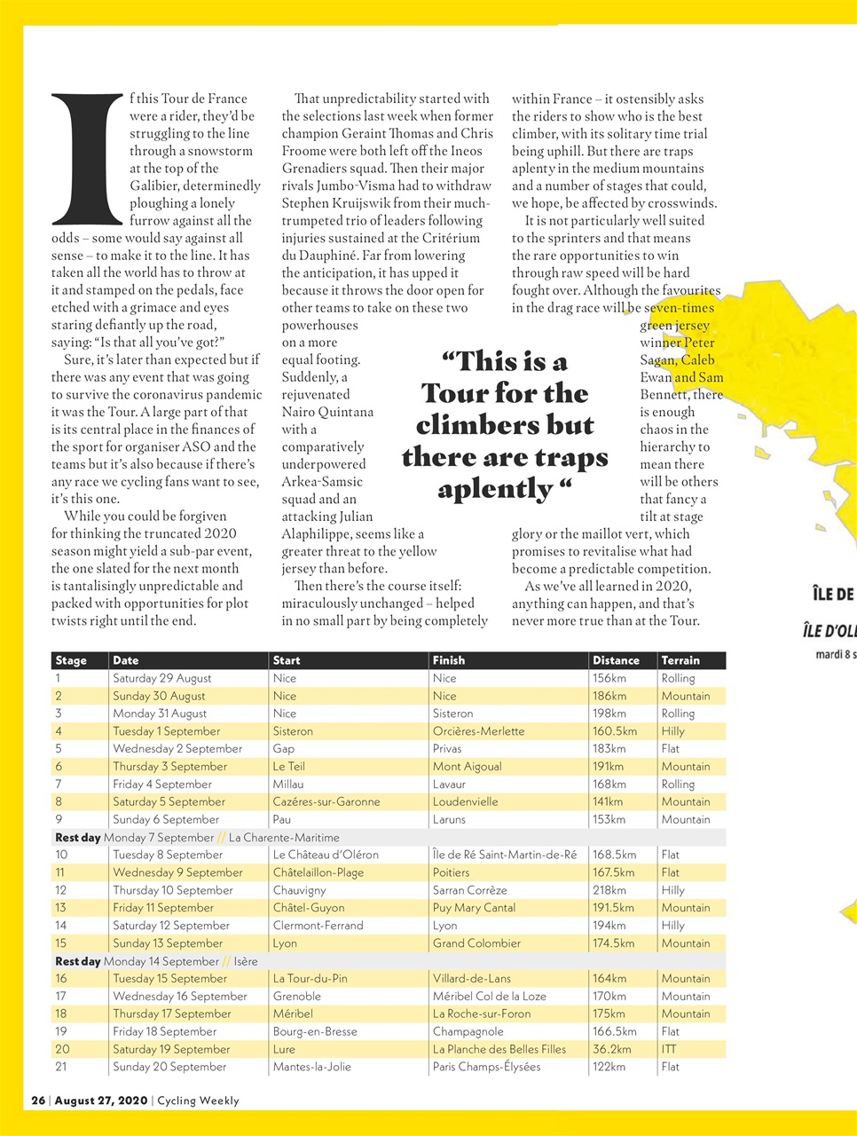 Cycling Weekly Preview Pages