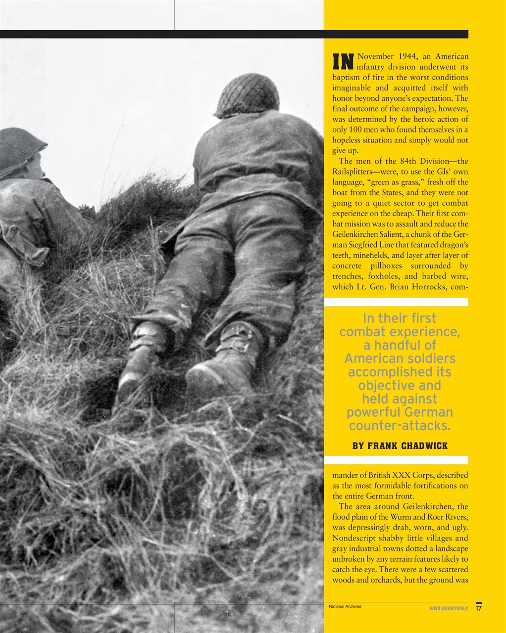 WWII Quarterly Preview Pages