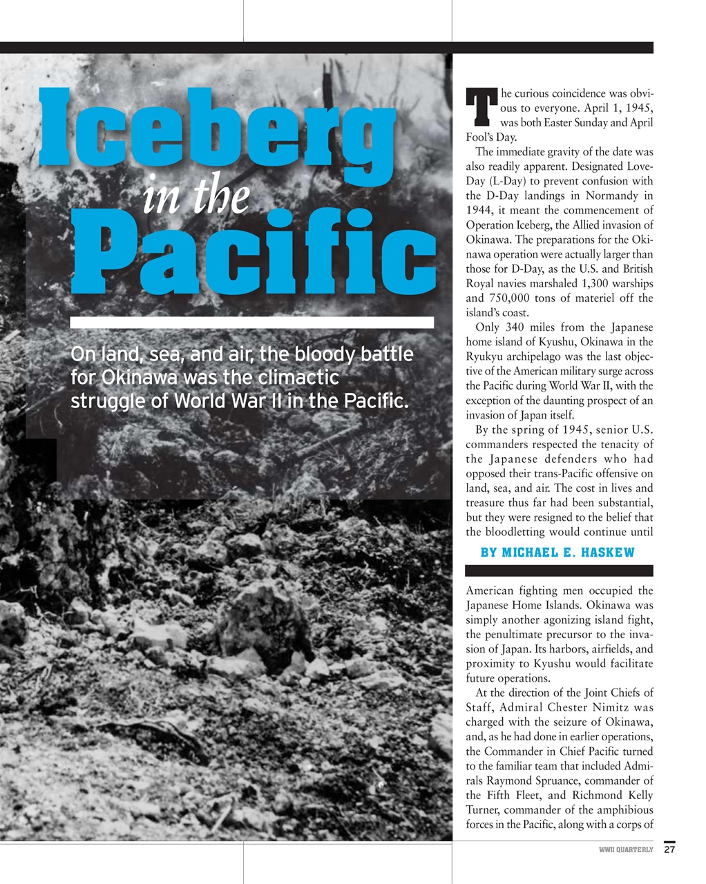 WWII Quarterly Preview Pages