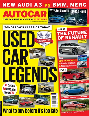 Autocar issue 26th August 2020