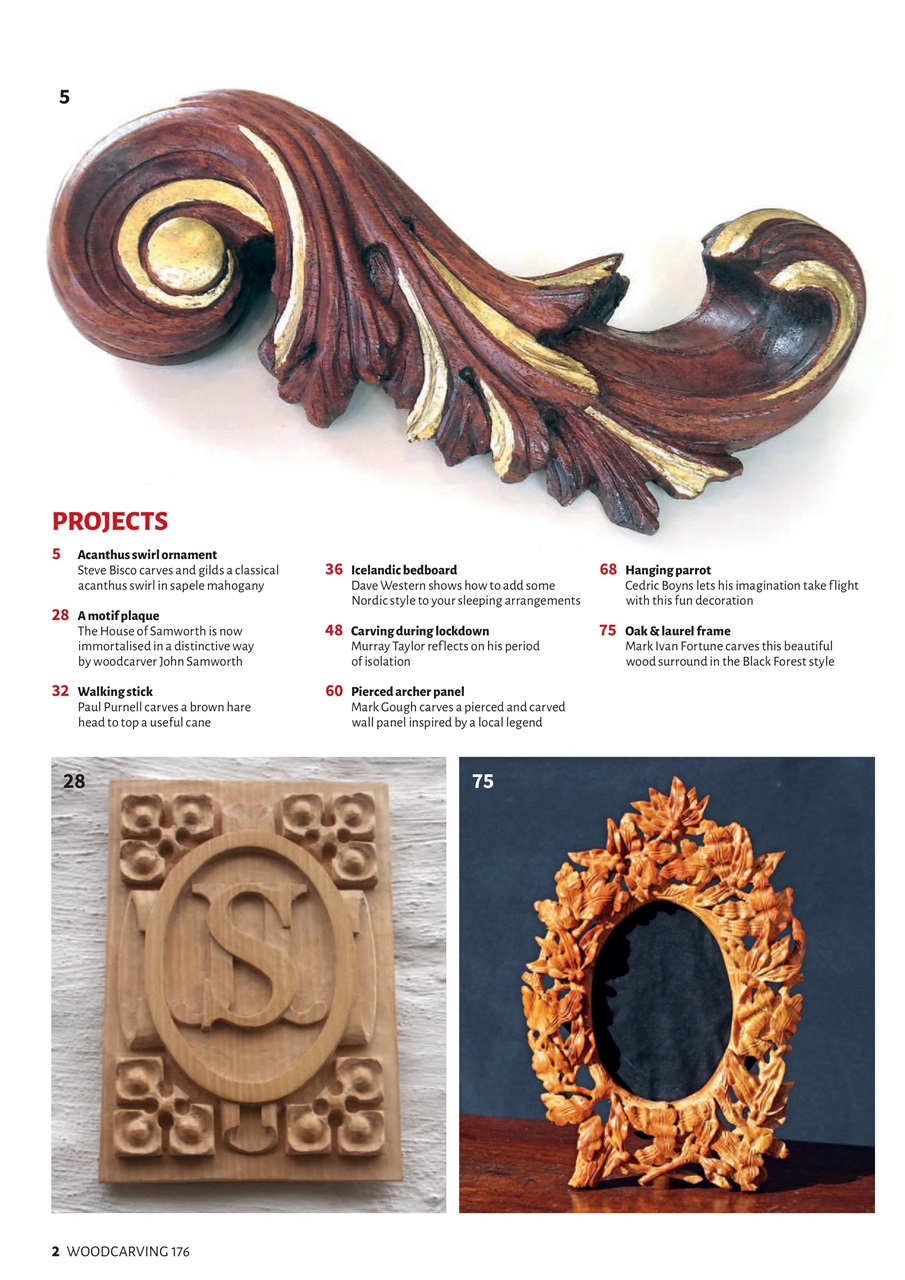 Woodcarving Preview Pages