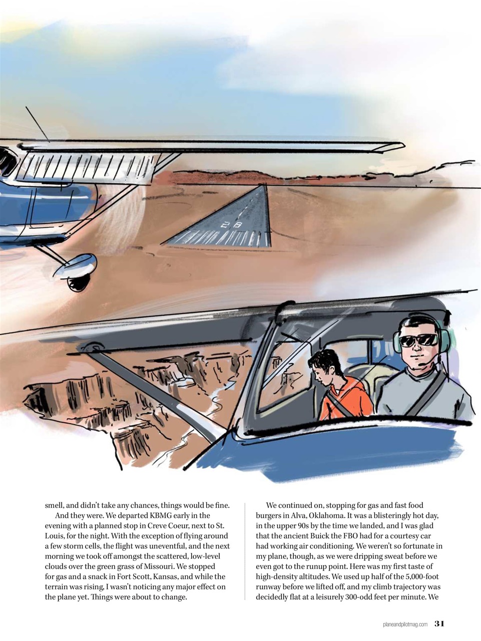 Plane & Pilot Preview Pages