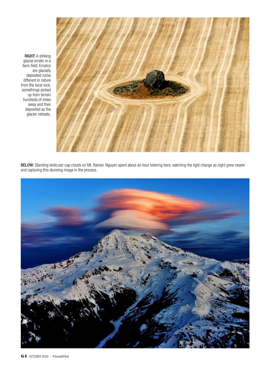 Plane & Pilot Preview Pages