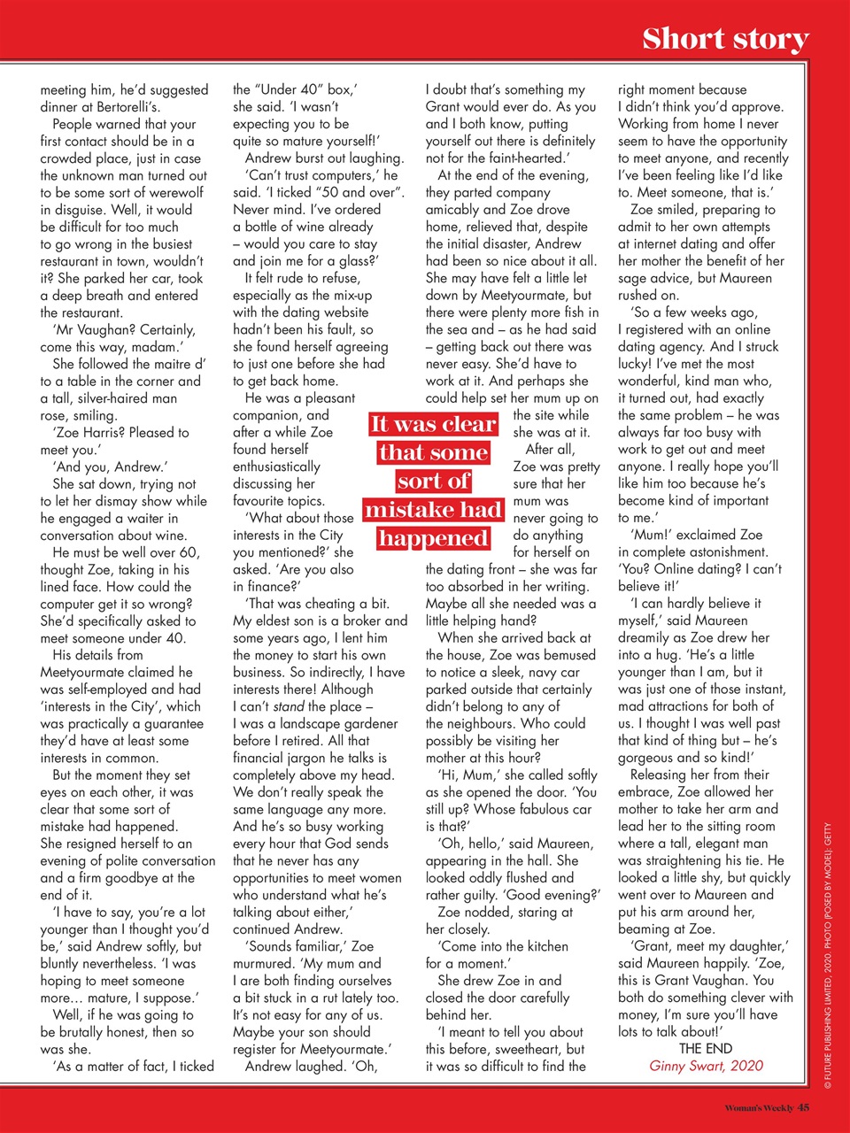 Woman's Weekly Preview Pages