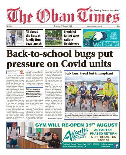The Oban Times & Lochaber Times issue 