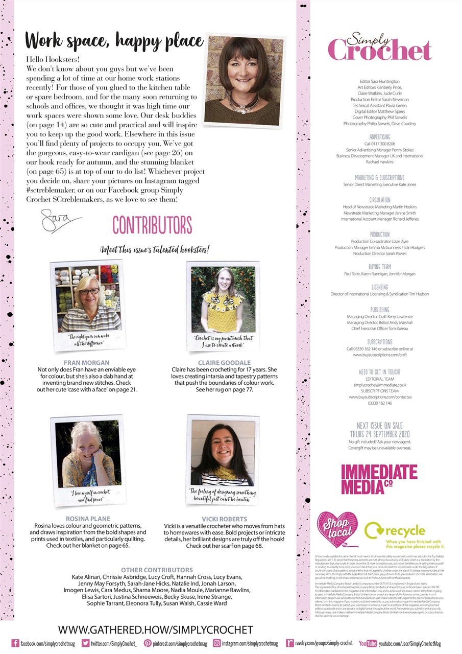 Simply Crochet Preview Pages