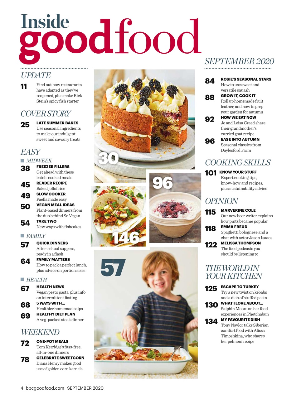 Good Food Magazine Preview Pages