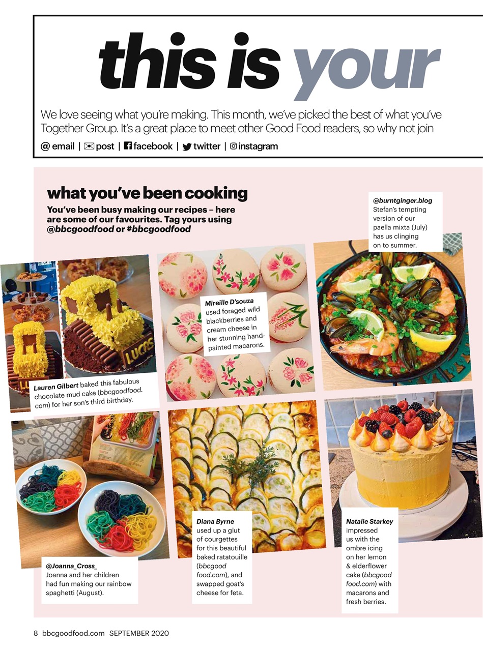 Good Food Magazine Preview Pages