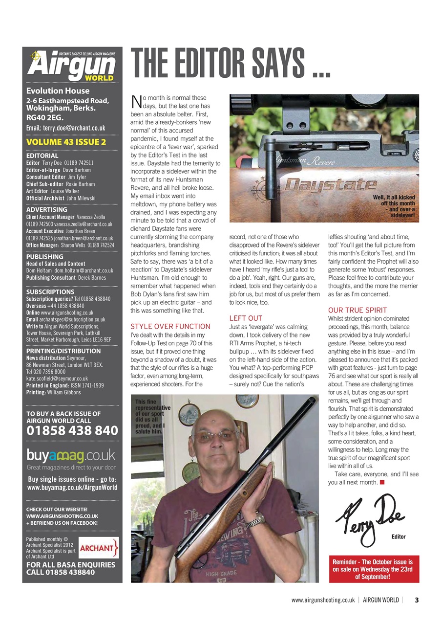 Airgun World Preview Pages