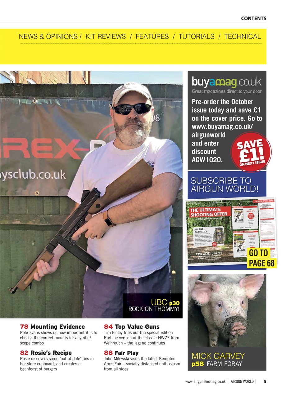 Airgun World Preview Pages