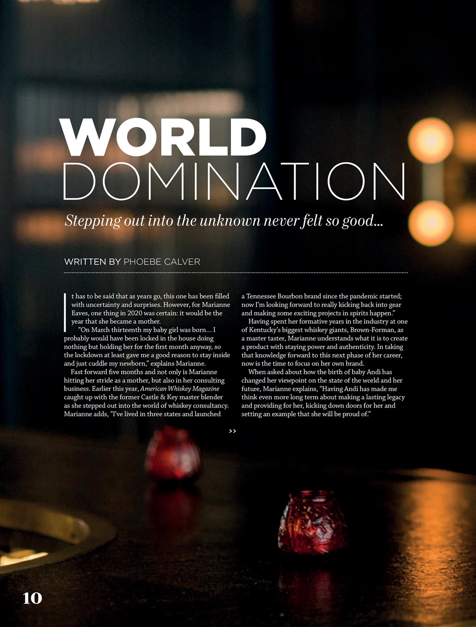American Whiskey Magazine Preview Pages