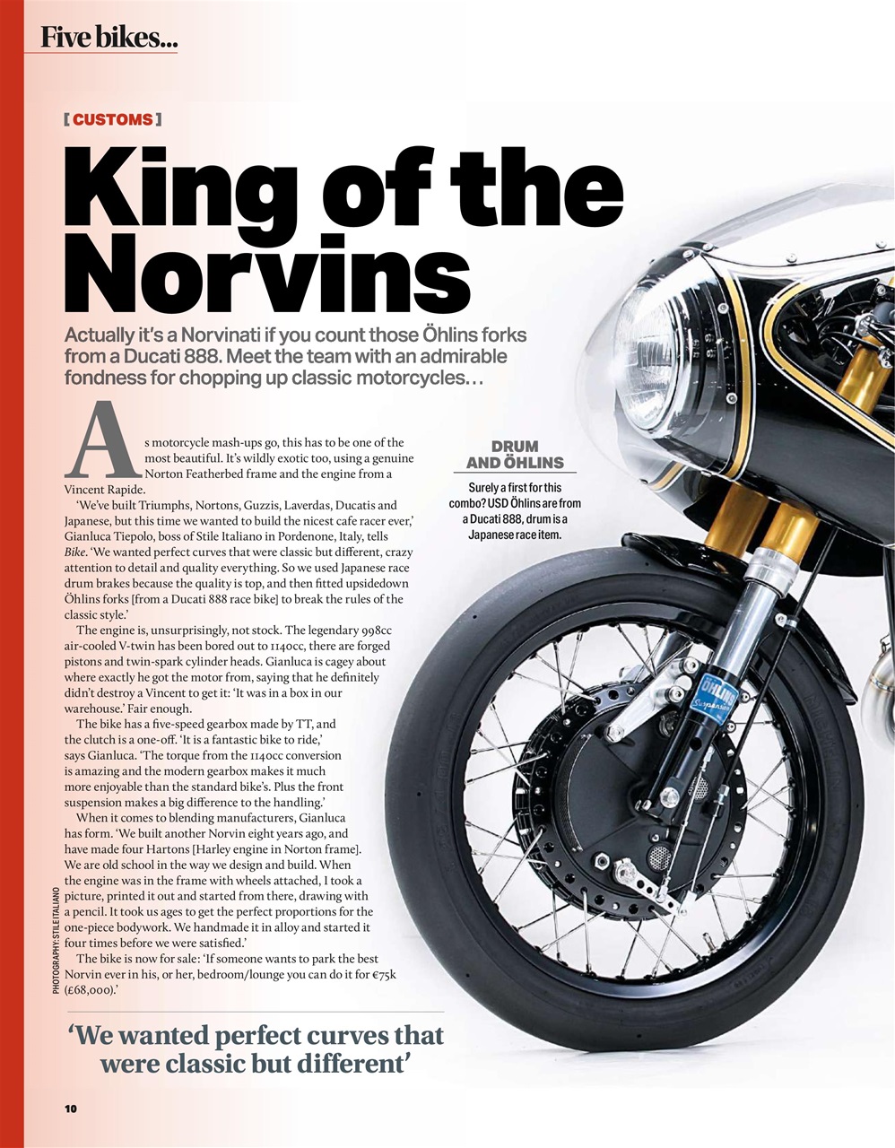 Bike Preview Pages