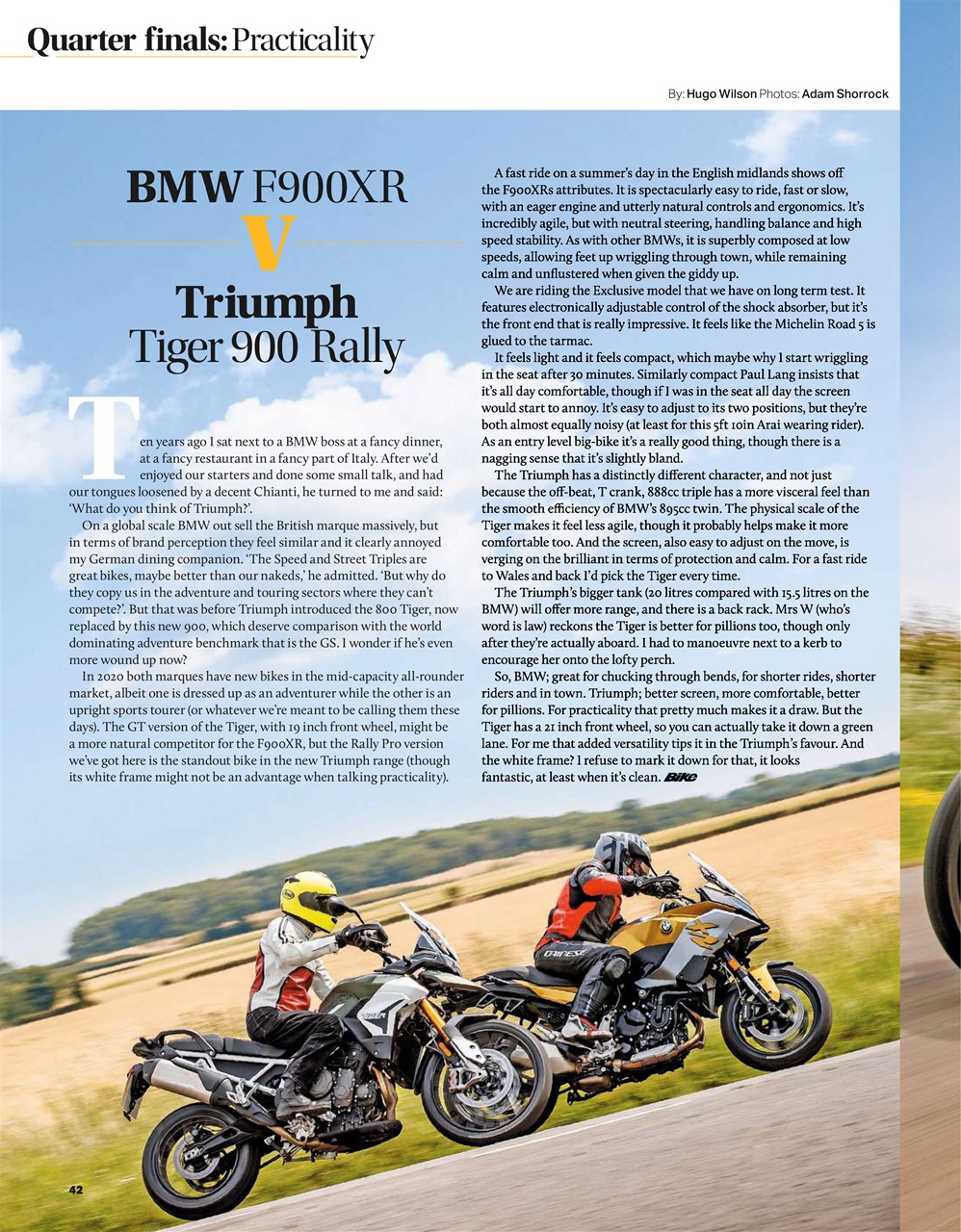 Bike Preview Pages