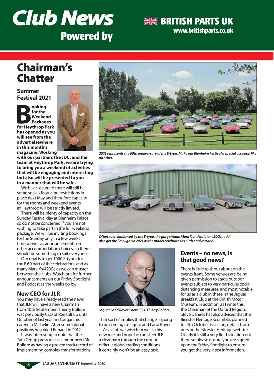 Jaguar Enthusiast Preview Pages
