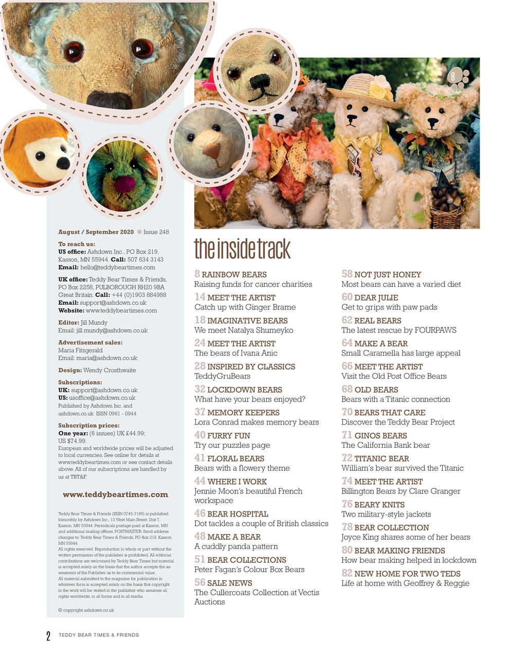 Teddy Bear Times Preview Pages