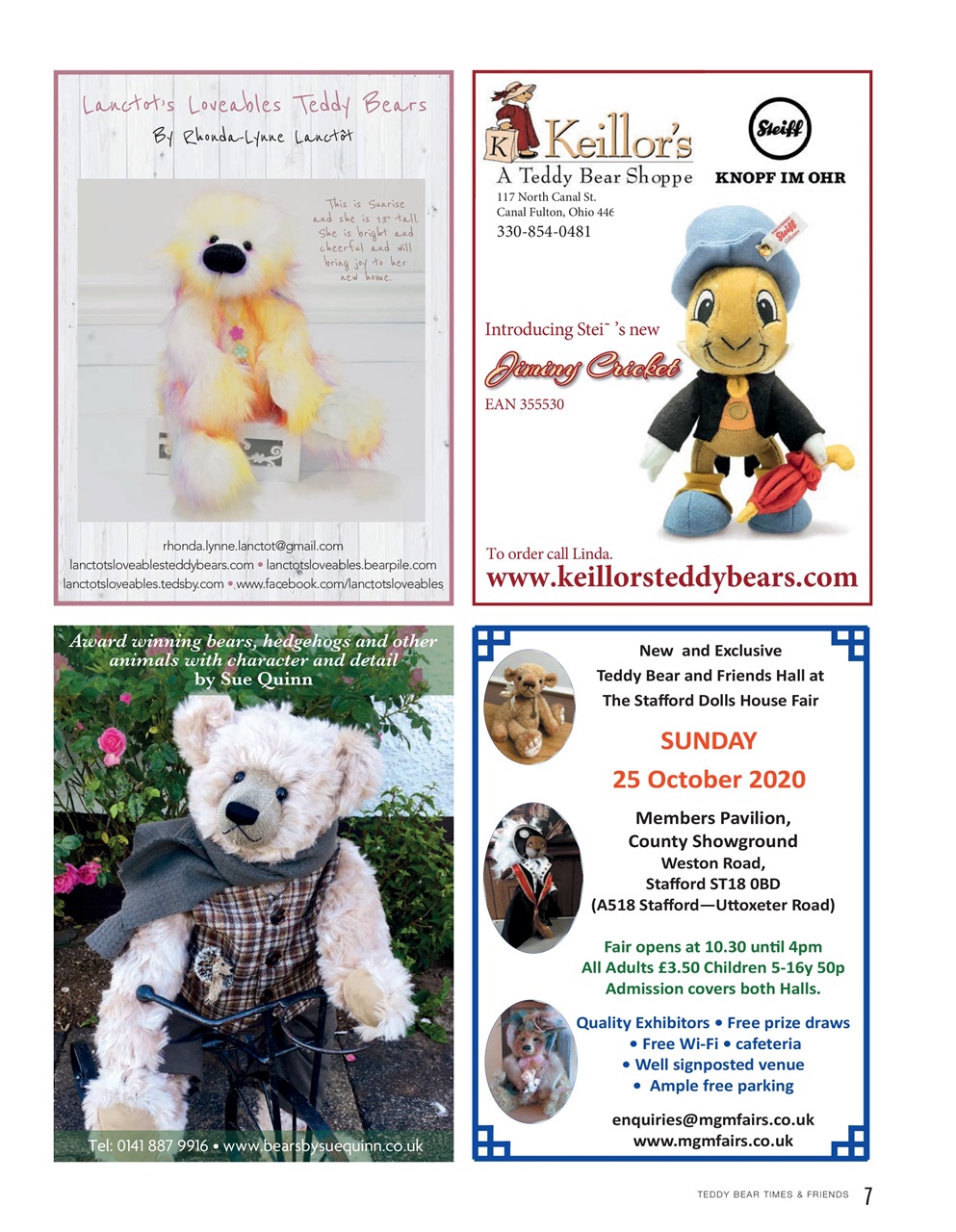 Teddy Bear Times Preview Pages