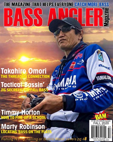 BASS ANGLER MAGAZINE issue Fall 2020