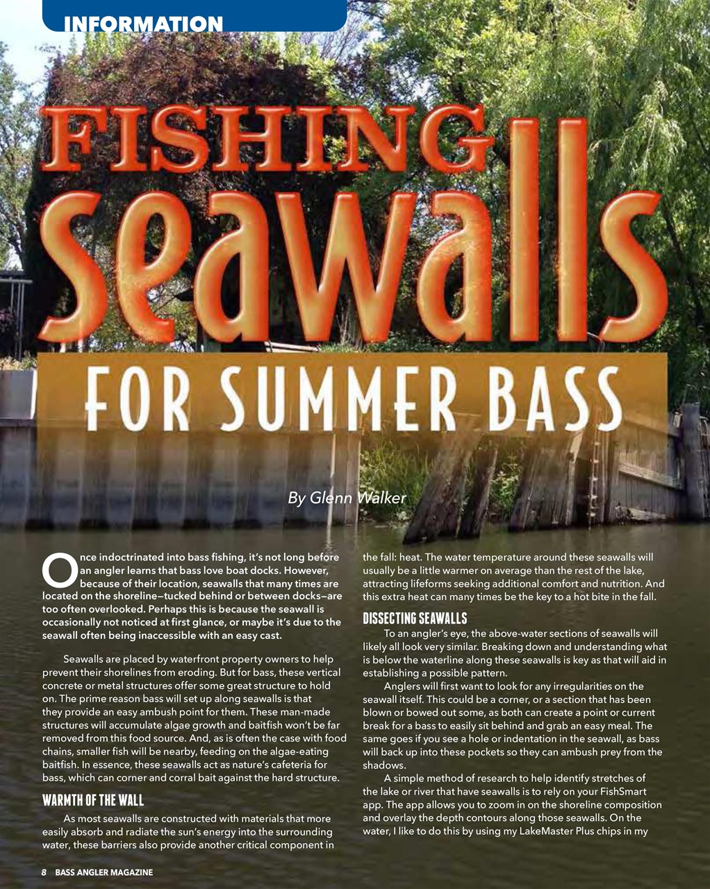 BASS ANGLER MAGAZINE Preview Pages
