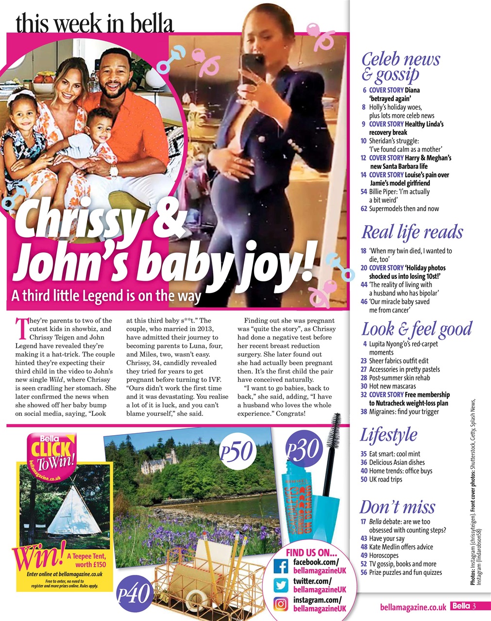 Bella Magazine Preview Pages