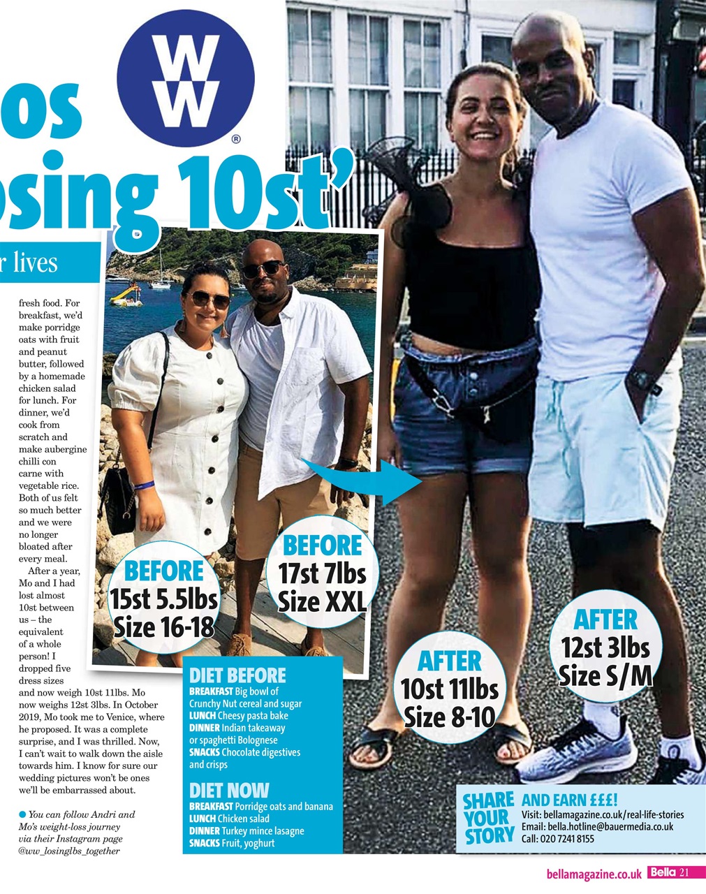 Bella Magazine Preview Pages