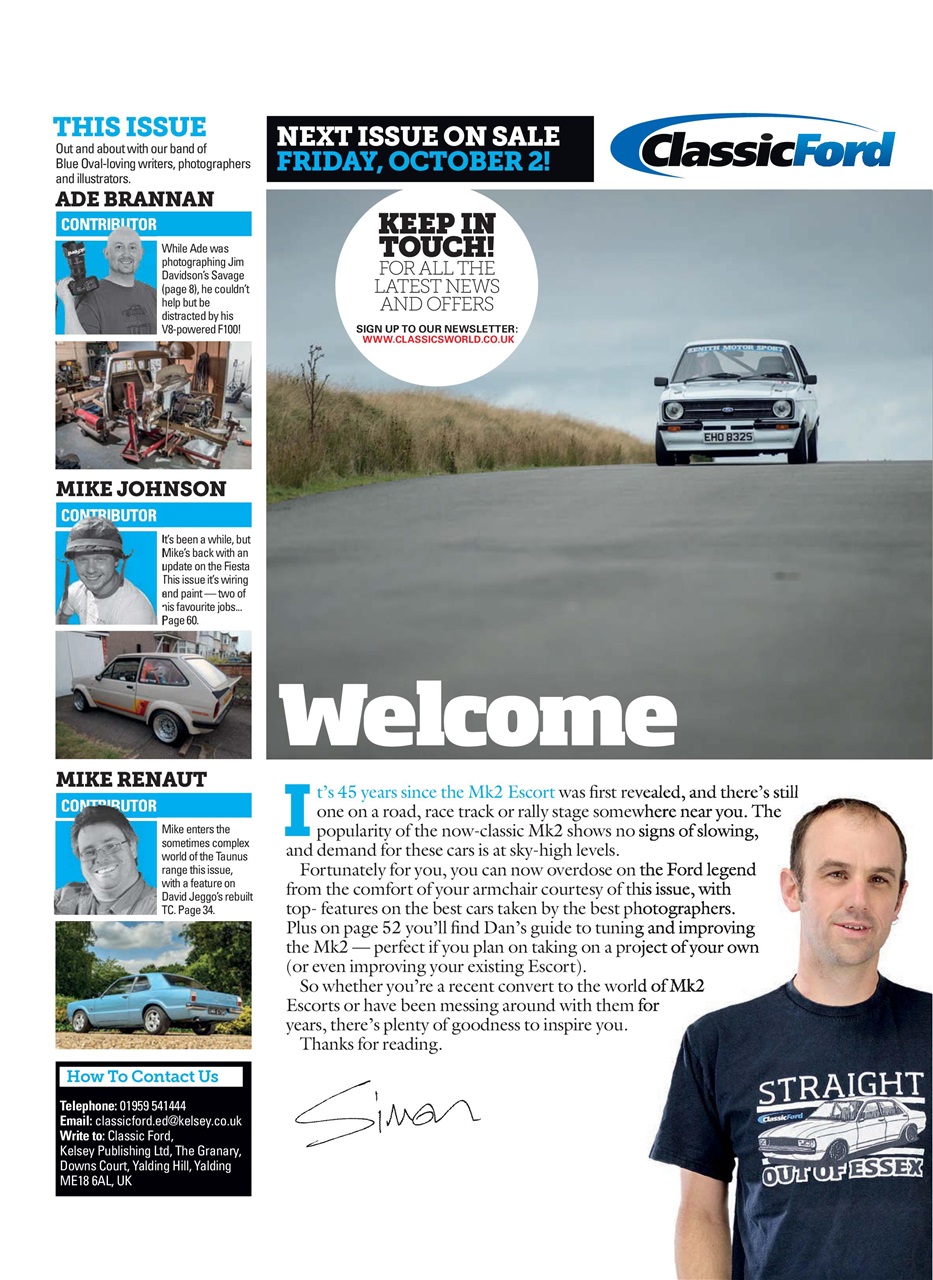 Classic Ford Preview Pages