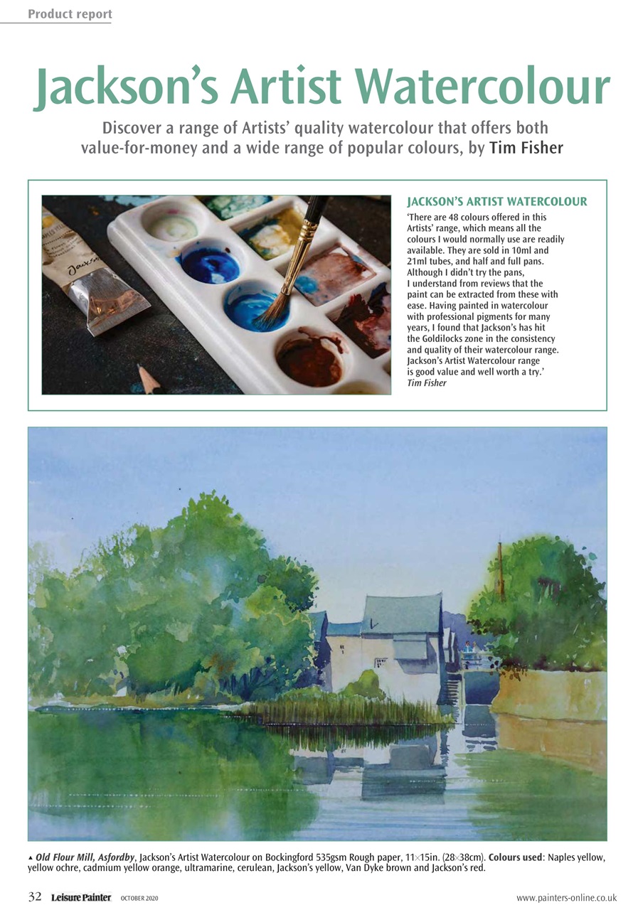 Leisure Painter & The Artist Preview Pages