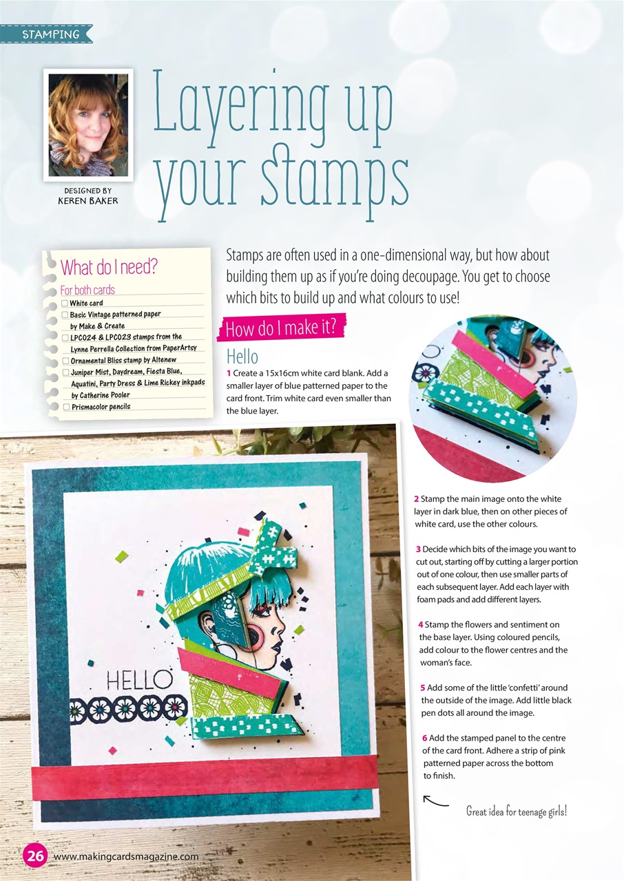 Making Cards & Papercraft Preview Pages