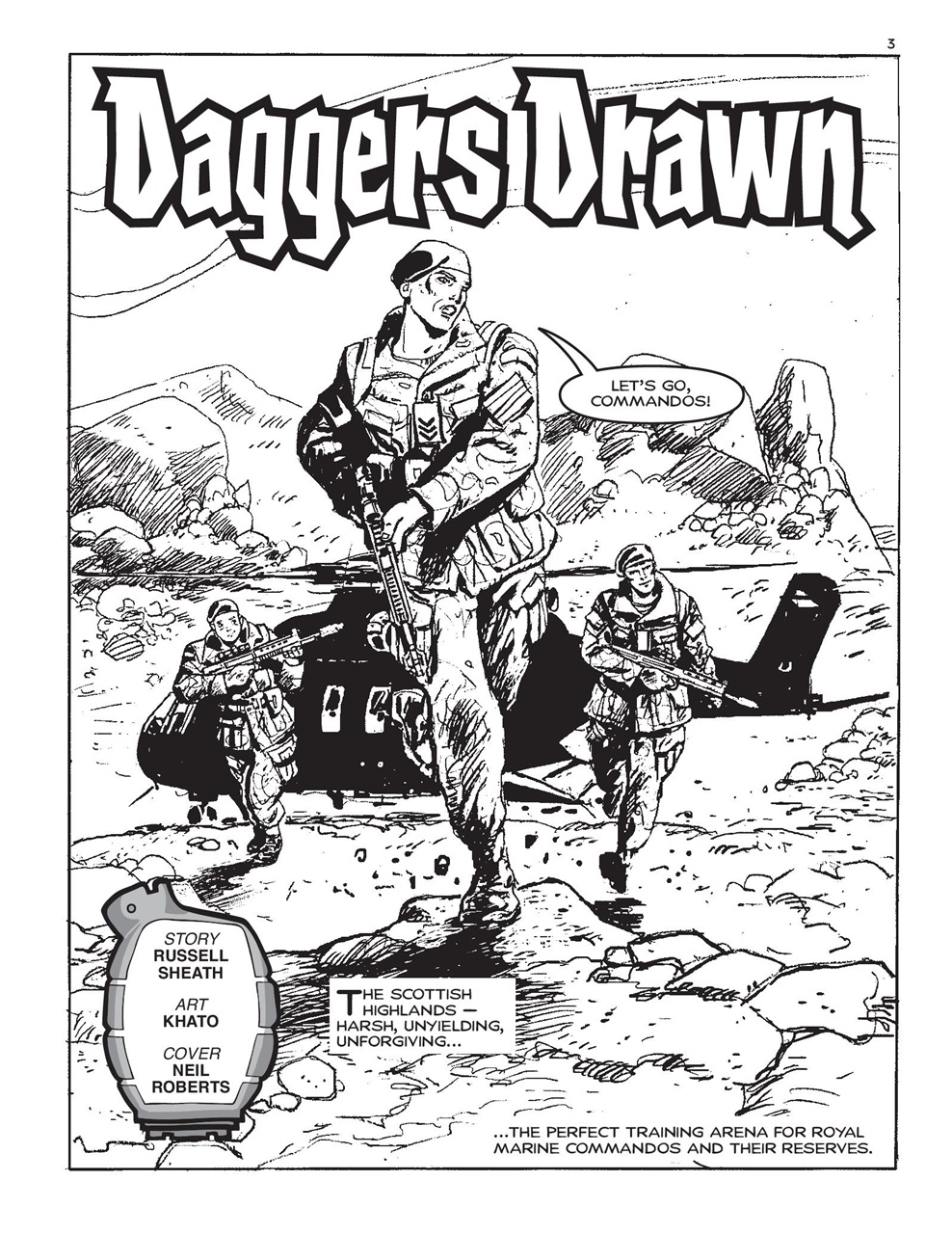 Commando Preview Pages