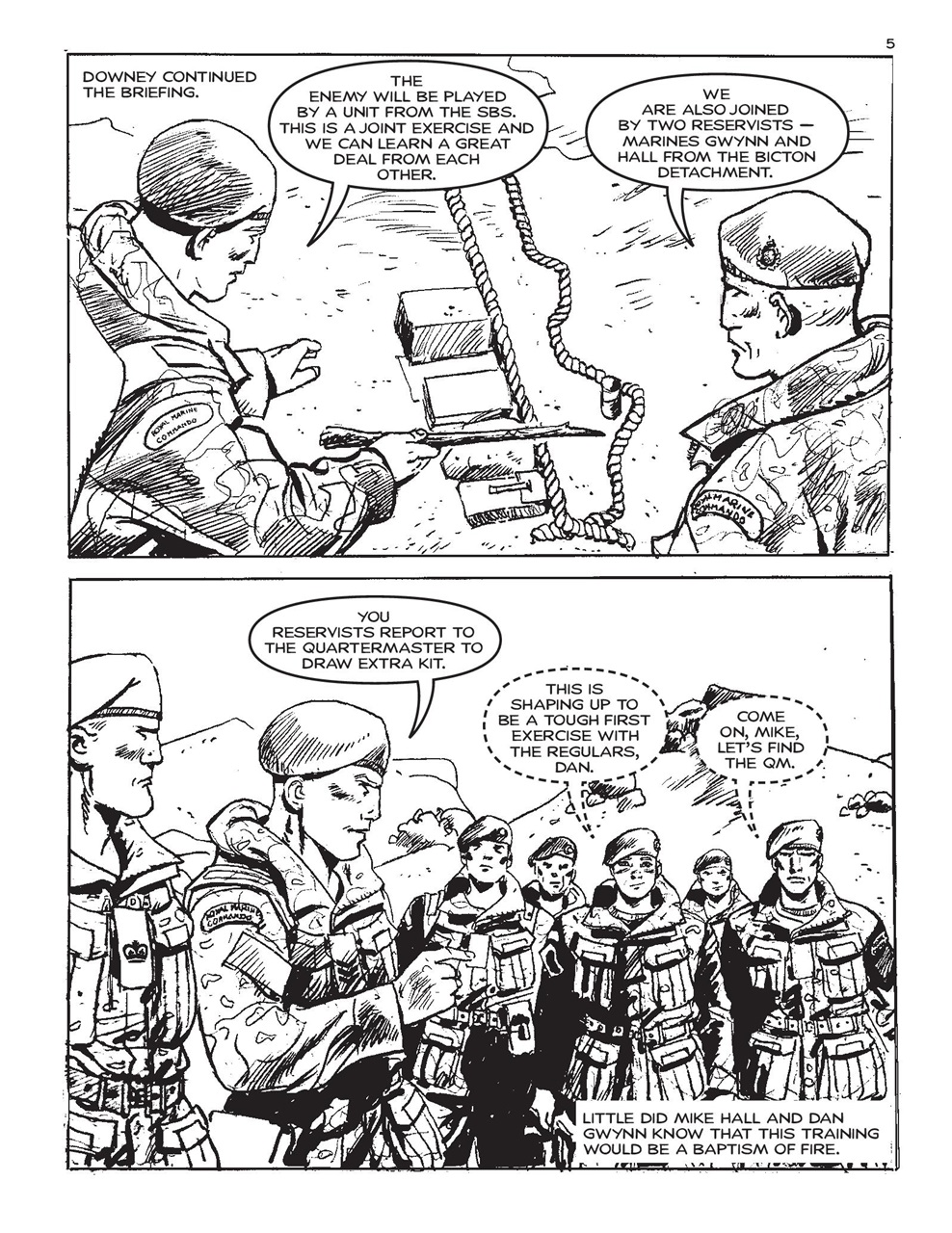 Commando Preview Pages