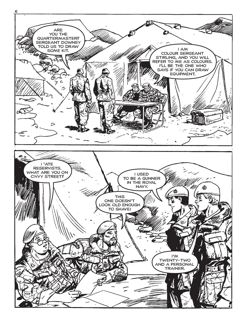 Commando Preview Pages