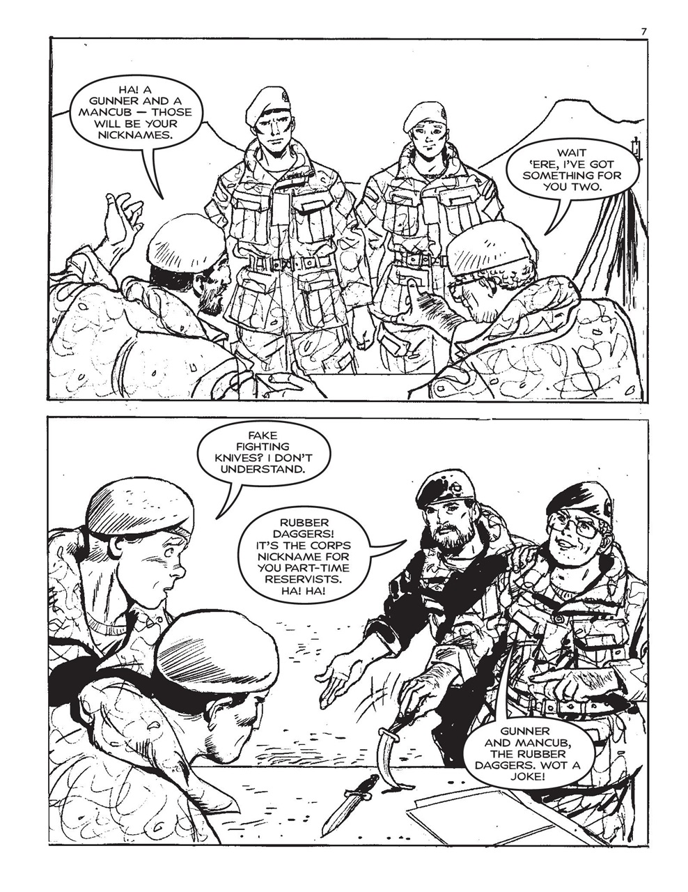 Commando Preview Pages