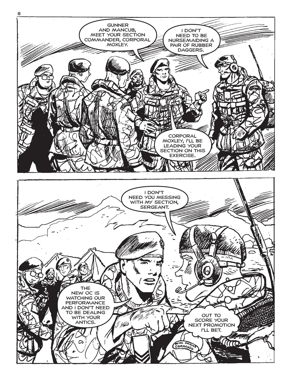 Commando Preview Pages