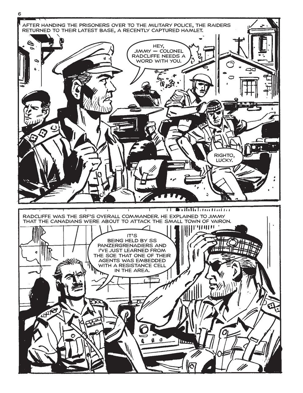 Commando Preview Pages