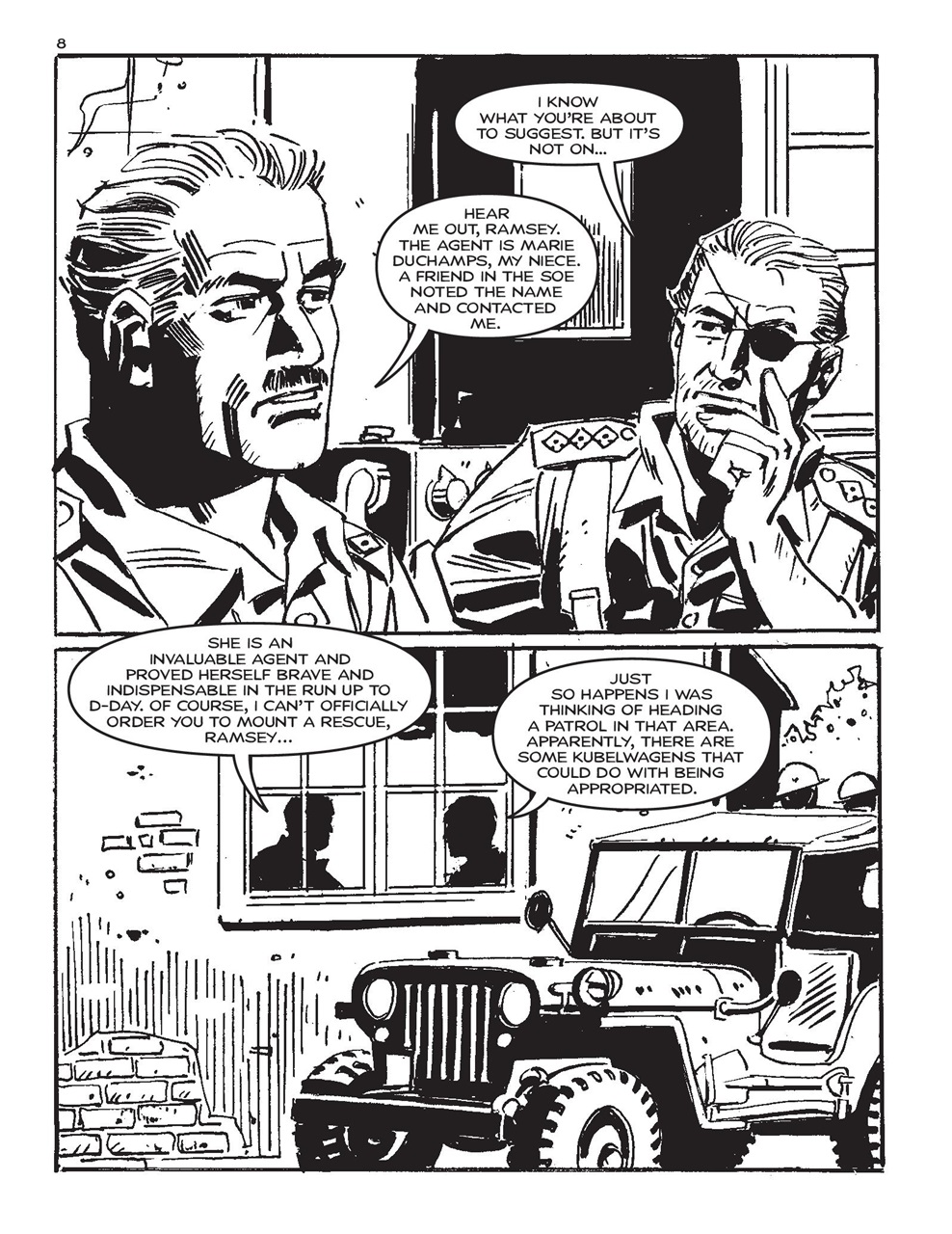 Commando Preview Pages