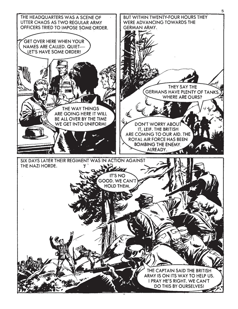 Commando Preview Pages