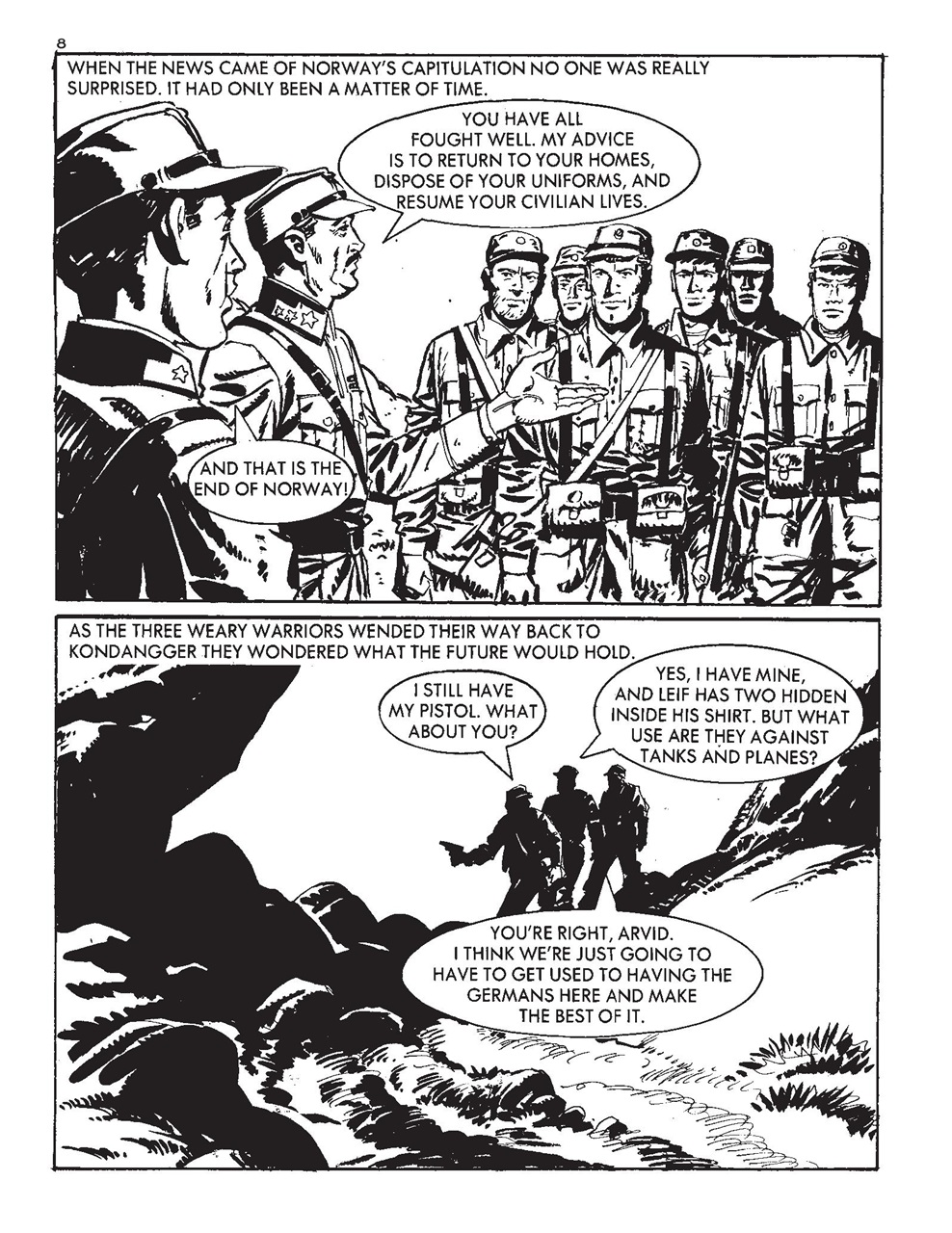 Commando Preview Pages