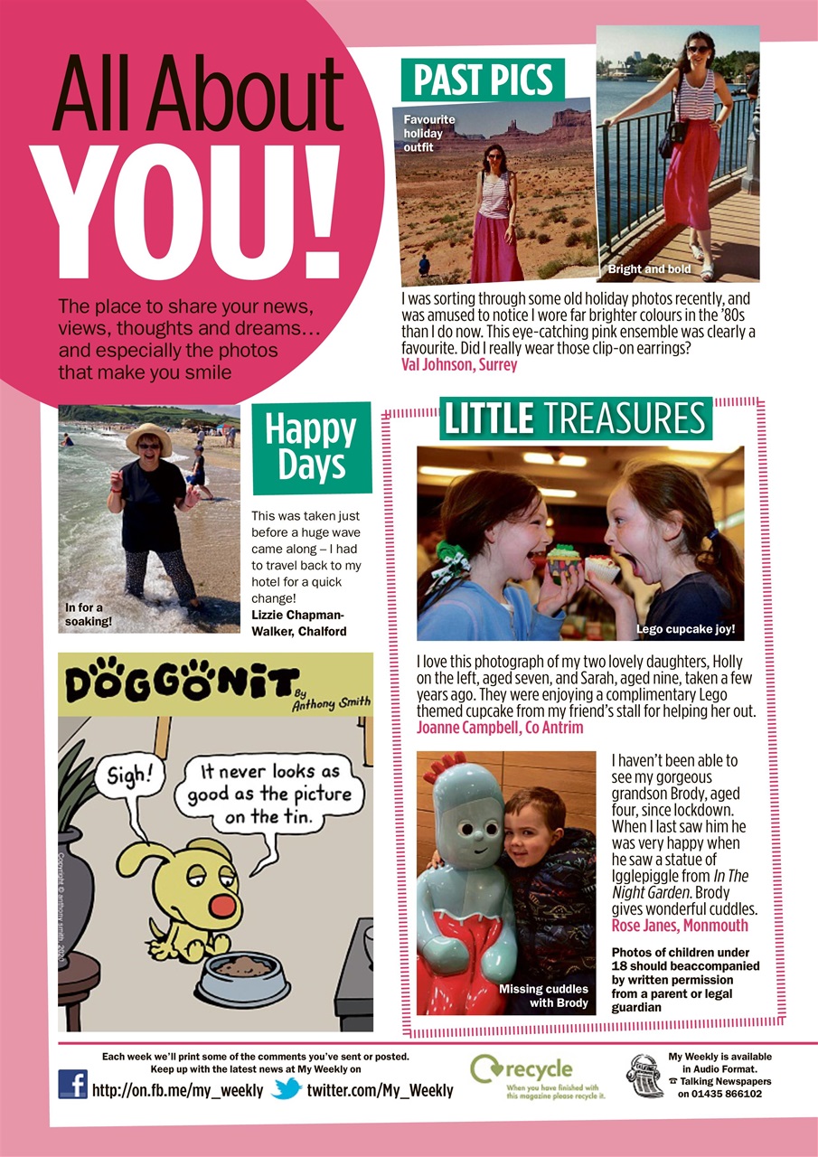 My Weekly Preview Pages