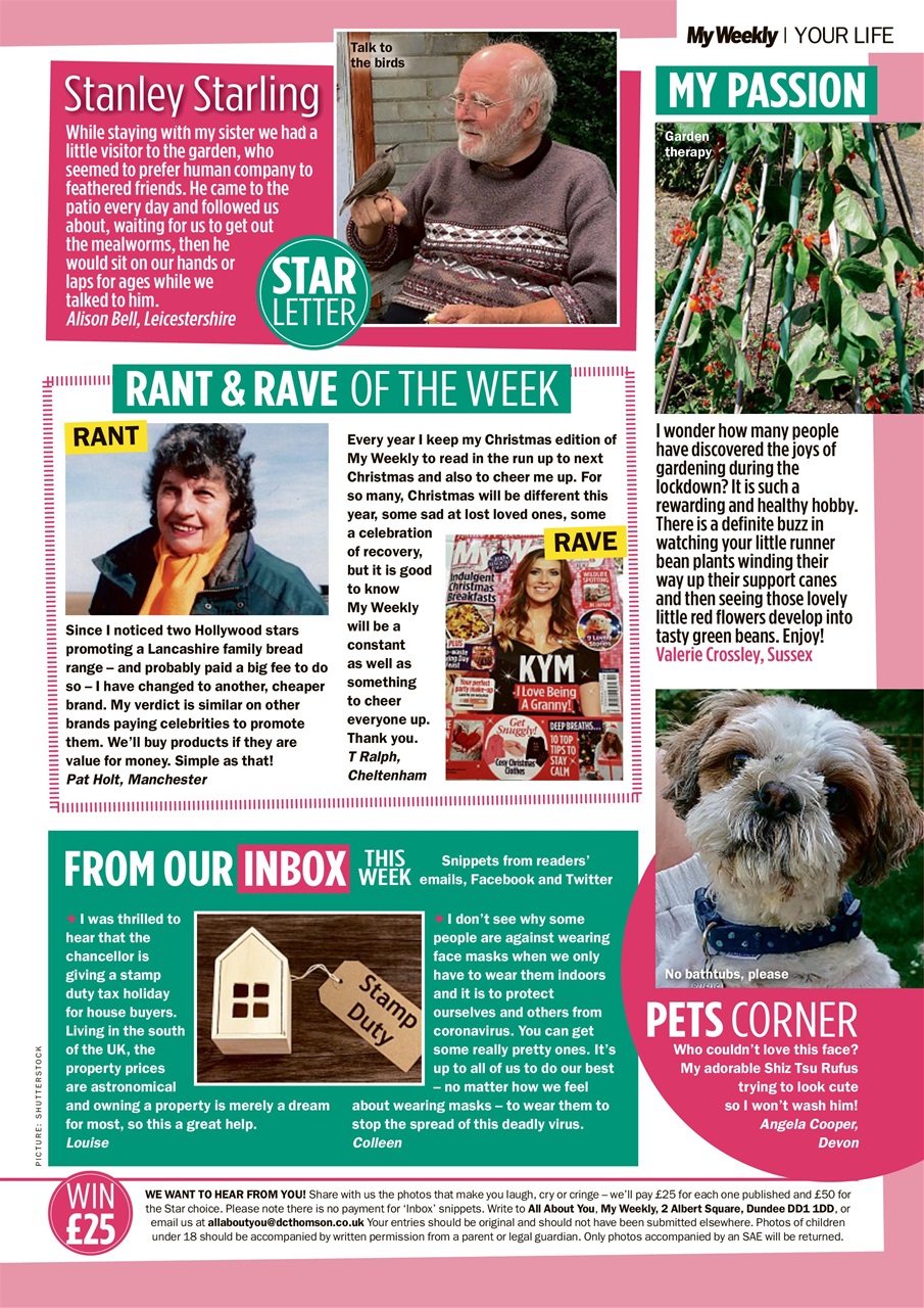 My Weekly Preview Pages