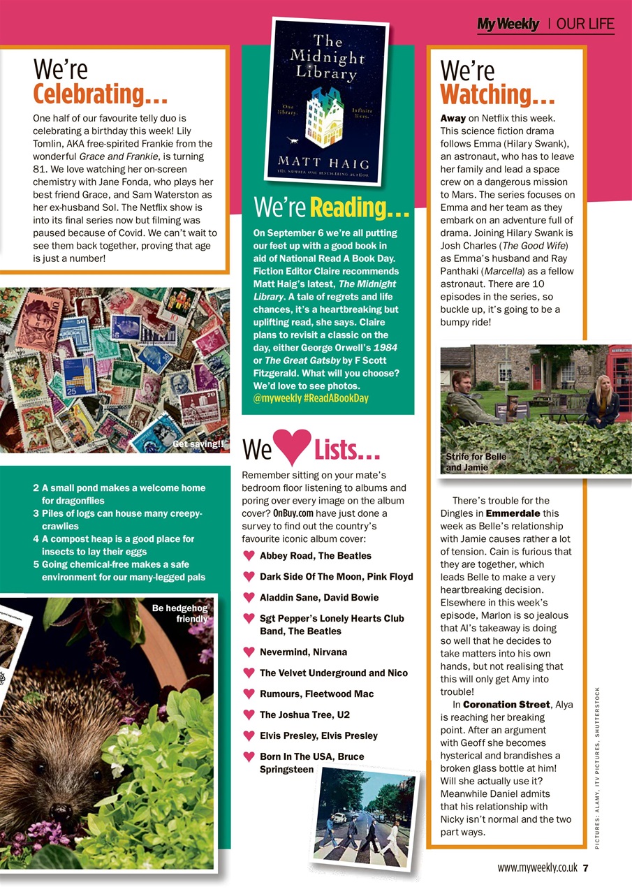 My Weekly Preview Pages