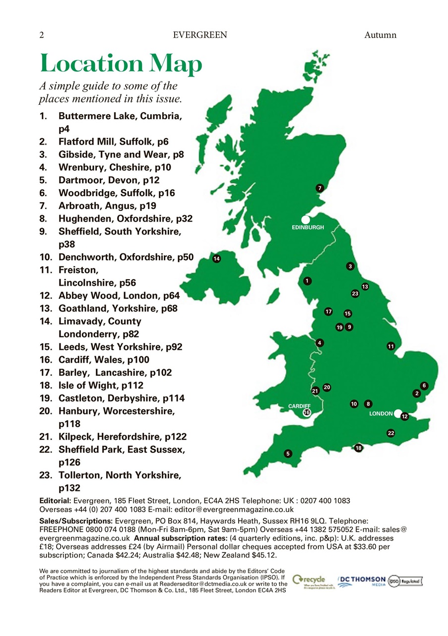 Evergreen Preview Pages