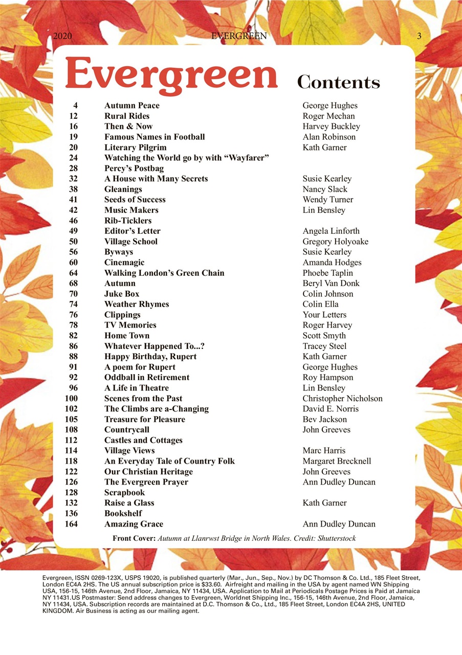 Evergreen Preview Pages