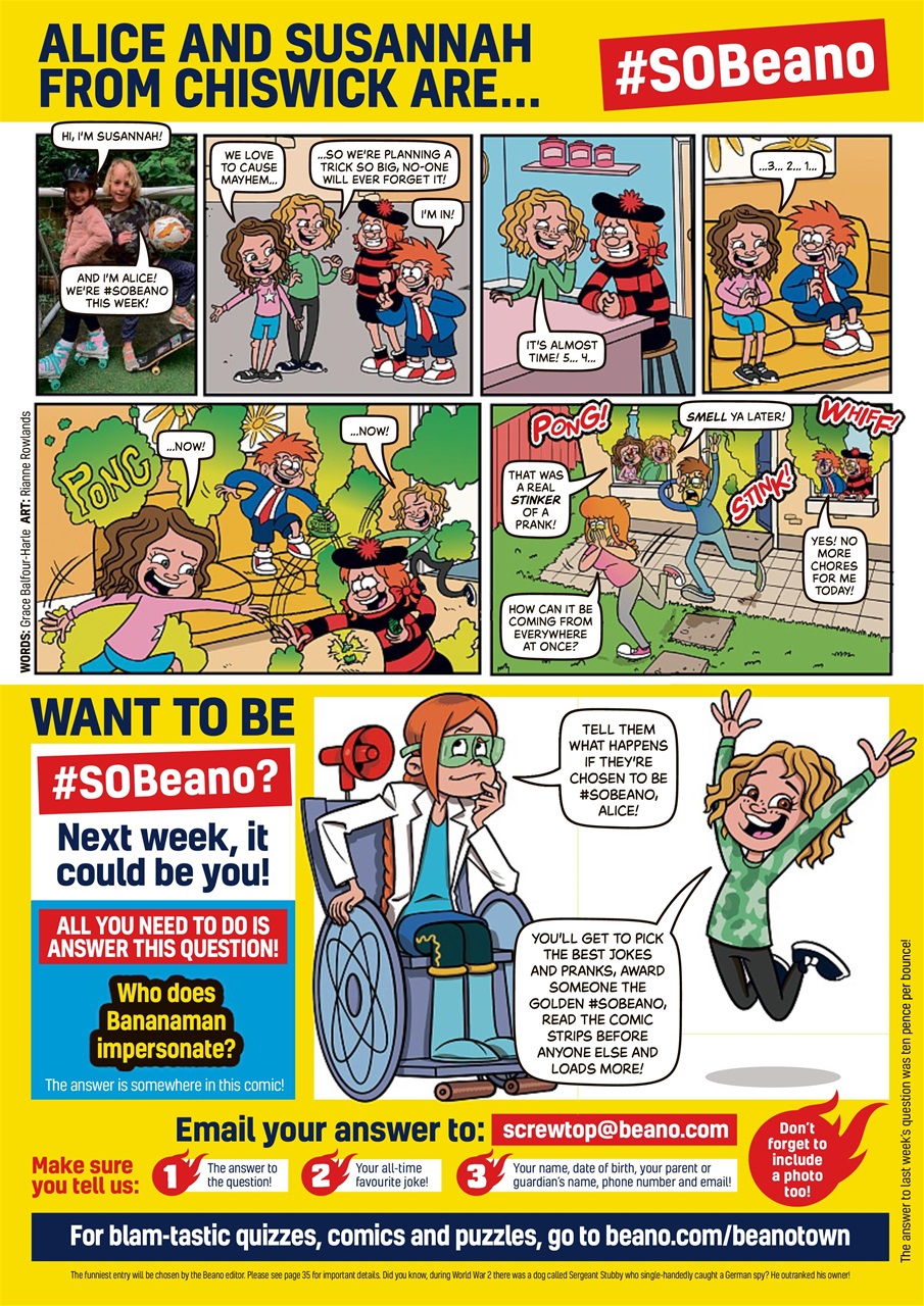 Beano Preview Pages