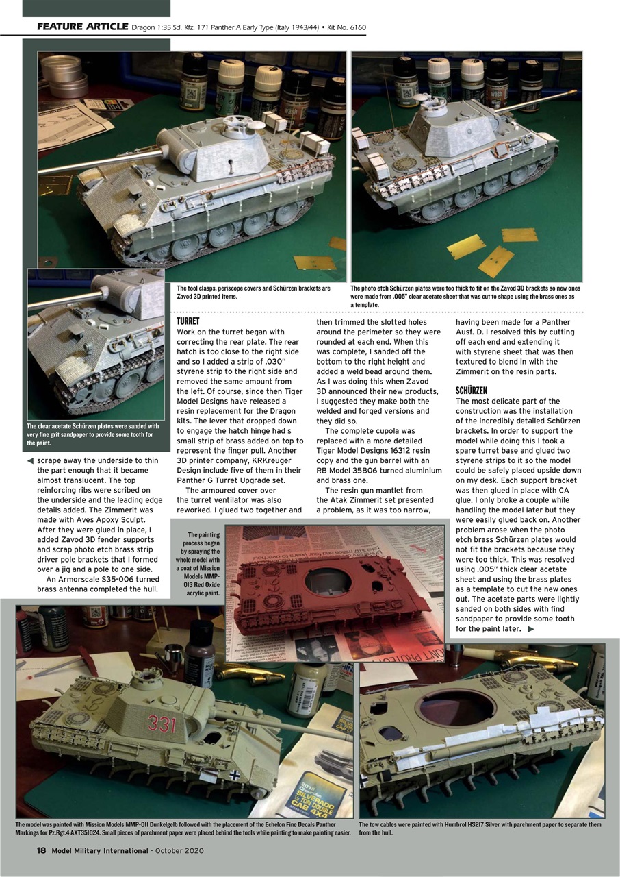 Military Modelling International Magazine Preview Pages