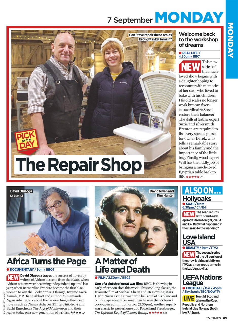 TV Times Preview Pages