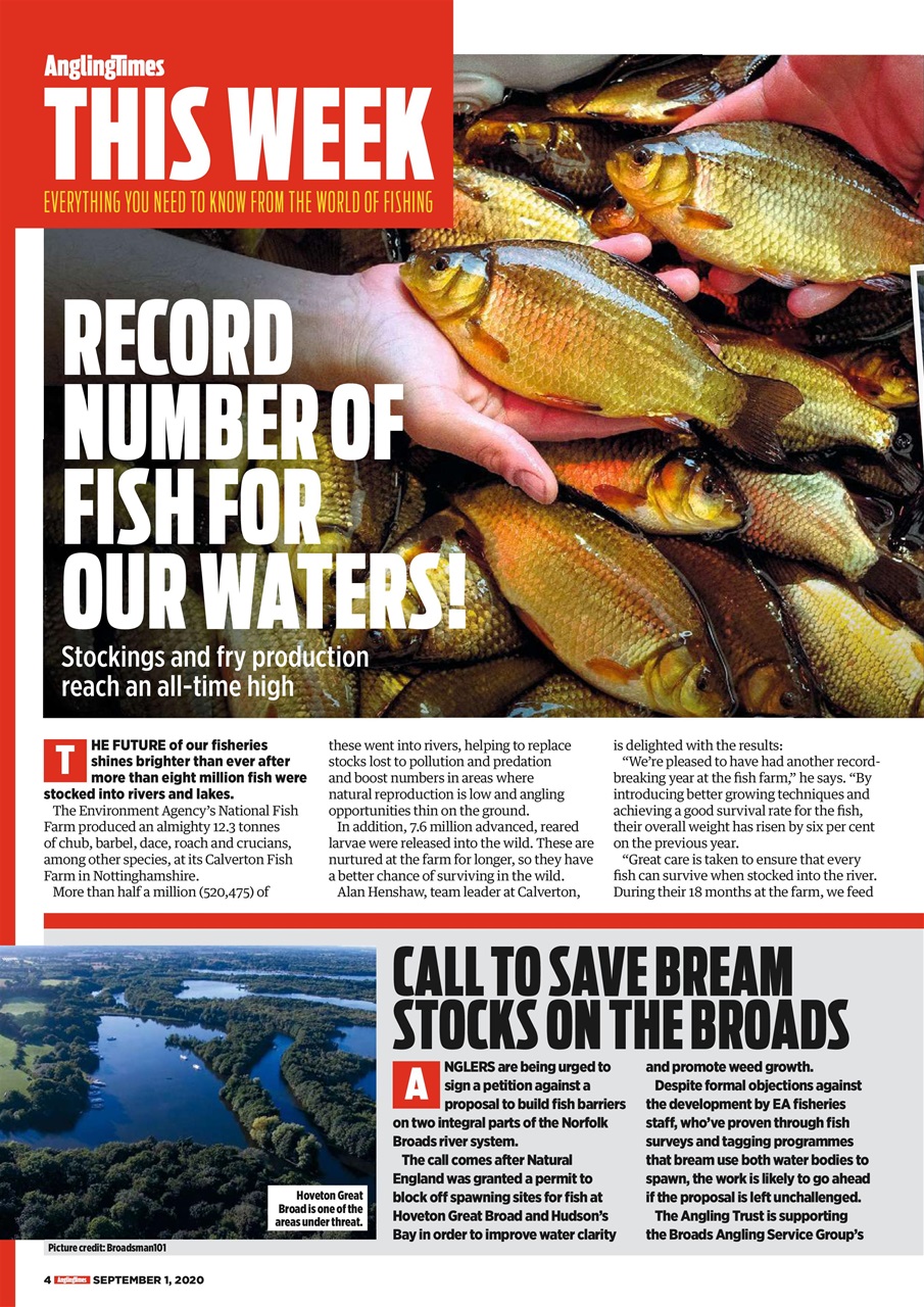 Angling Times Preview Pages