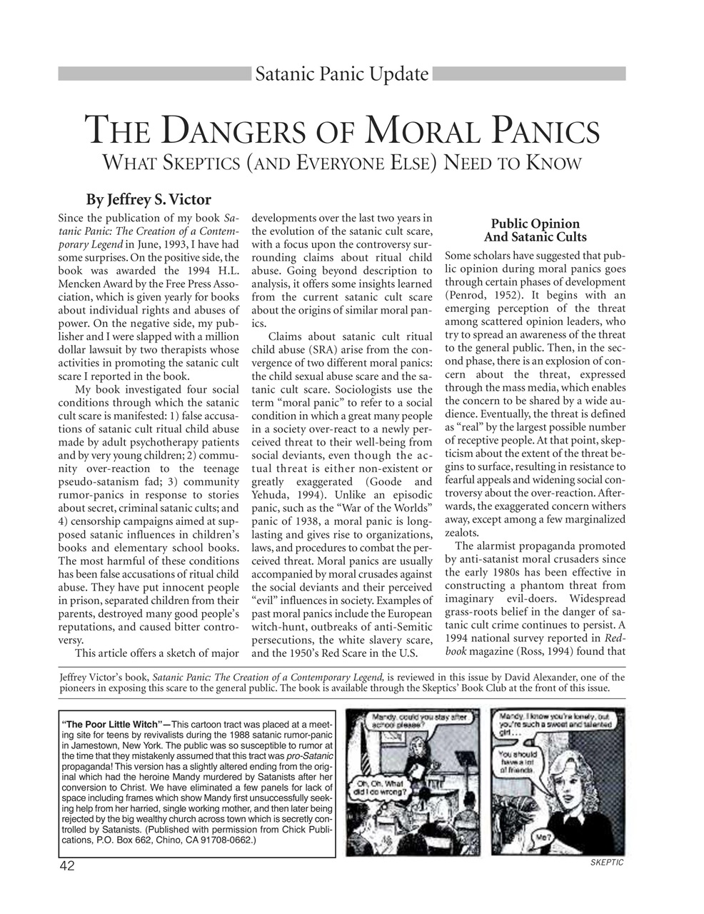 Skeptic Preview Pages