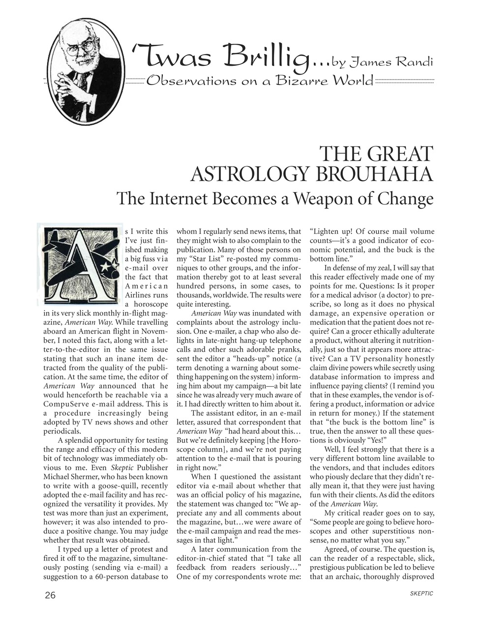 Skeptic Preview Pages