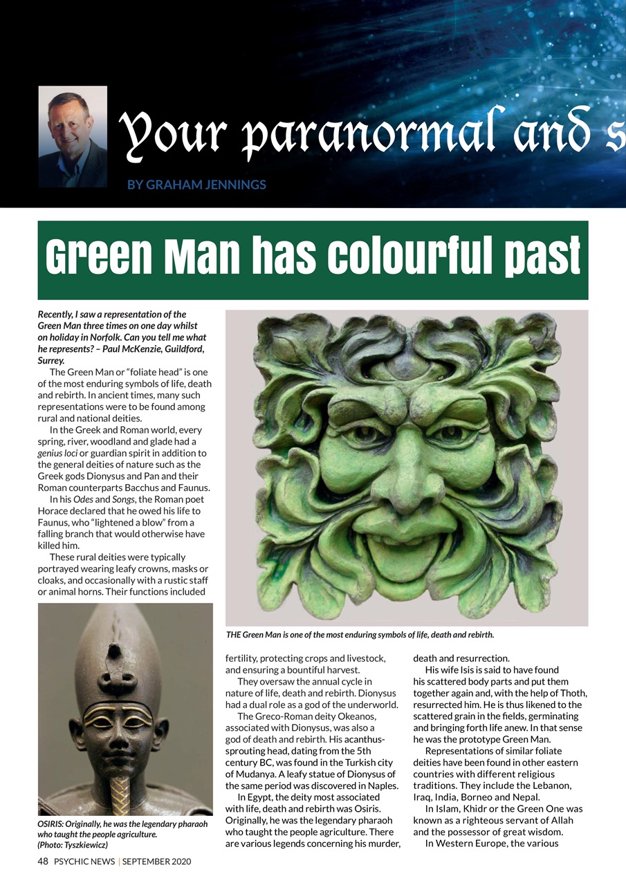 Psychic News Preview Pages