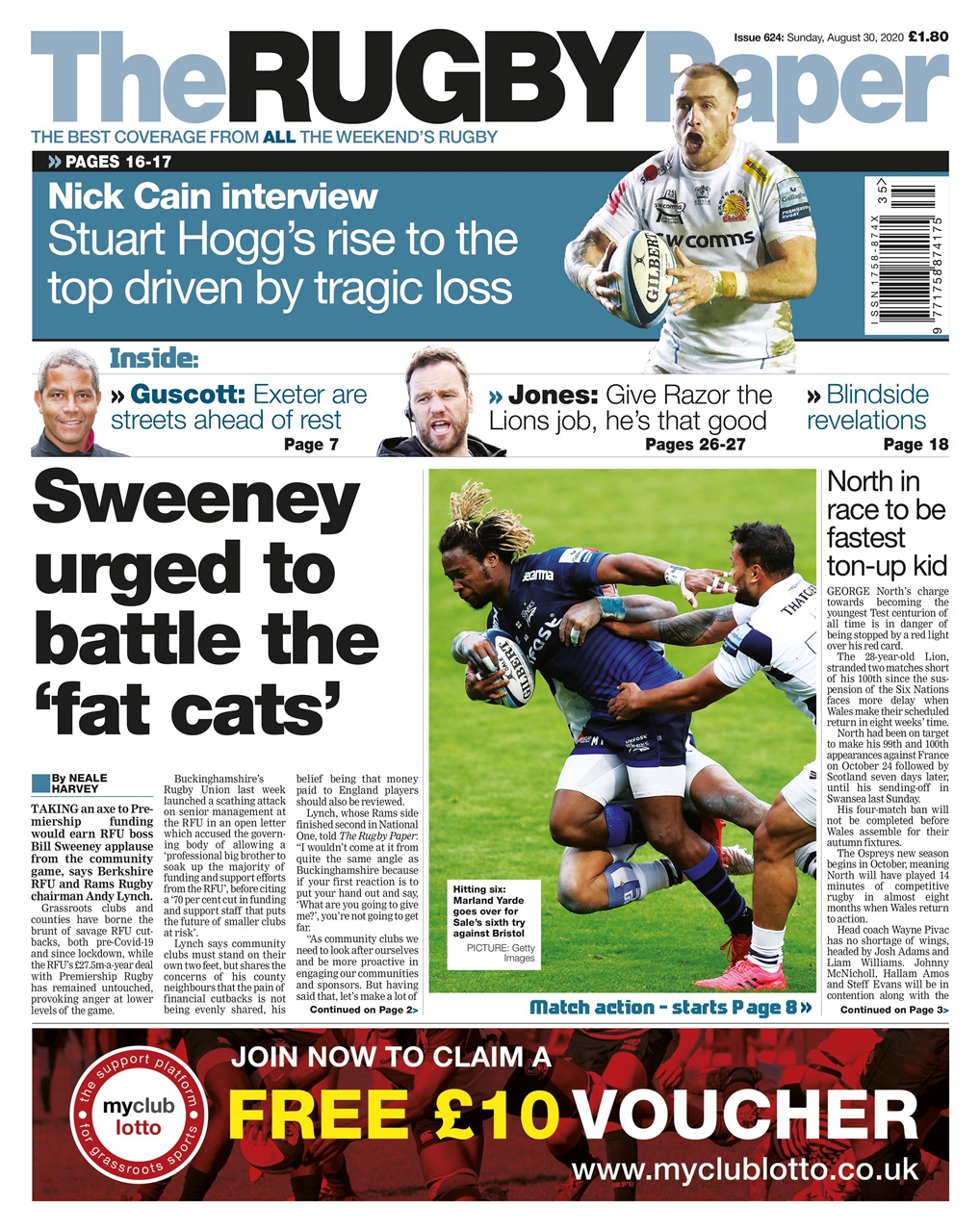 The Rugby Paper Preview Pages