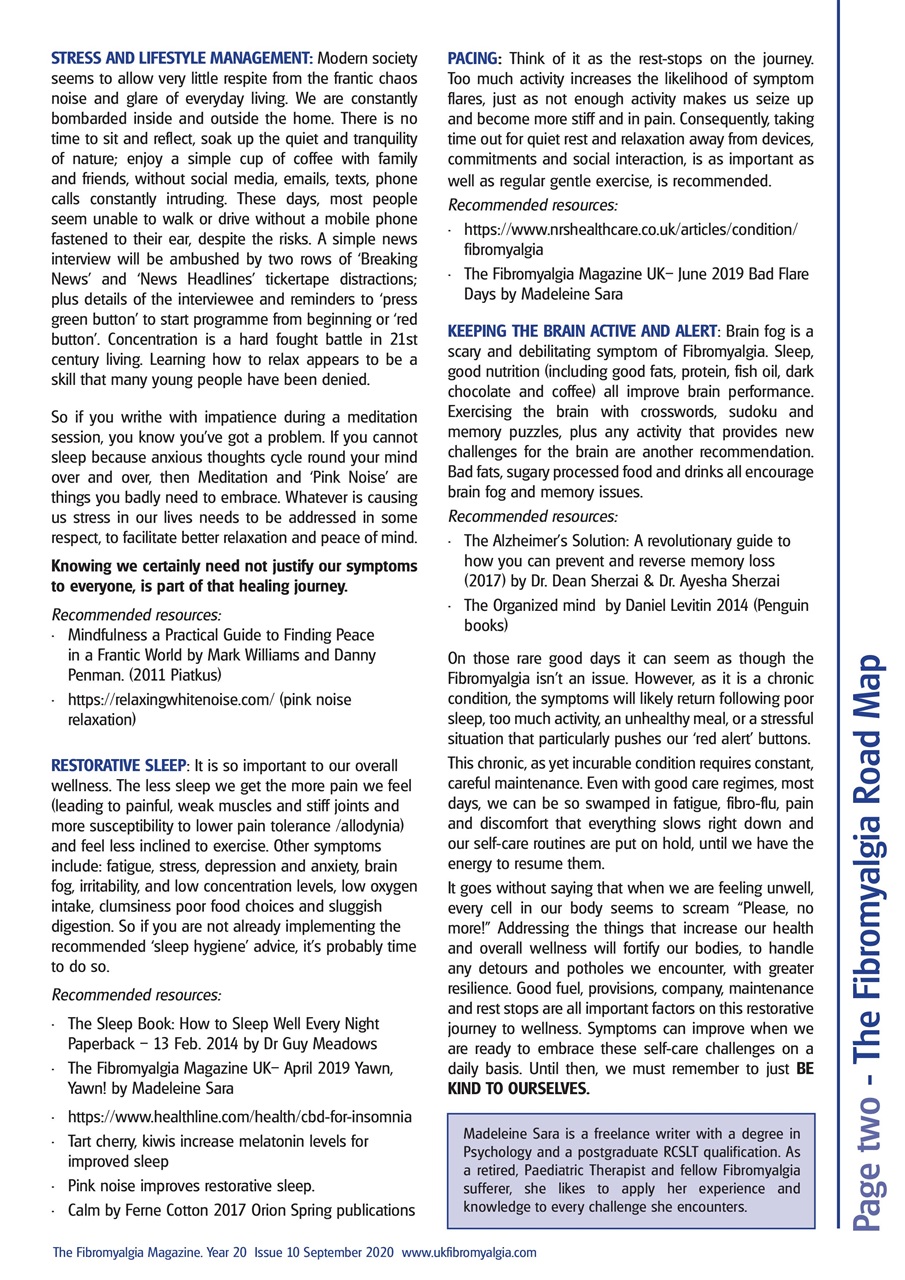 Fibromyalgia Magazine Preview Pages
